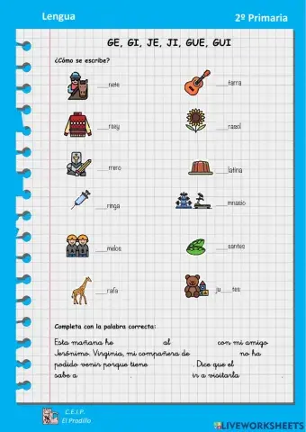 Ge,gi,je,ji,gue,gui