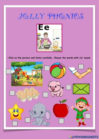 Jolly Phonics -e-