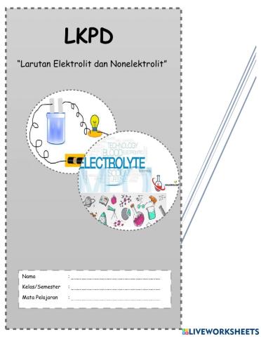 Larutan Elektolit dan Nonelektrolit