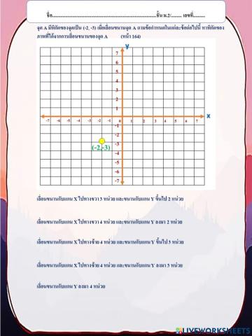 การเลื่อนขนาน (Translation)