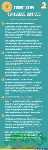 Conectores textuales aditivos