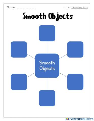 Smooth and Rough Objects