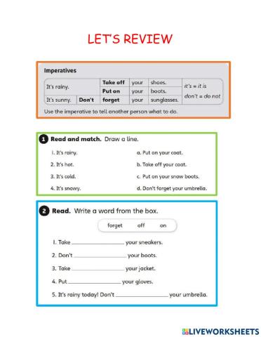 Grammar review