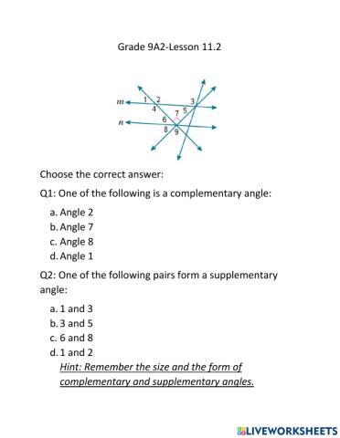 Lesson 11.2