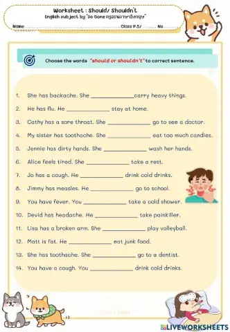 Should or Shouldn't (Sickness)