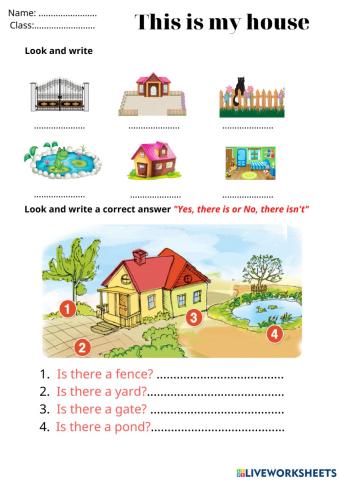 Unit 12 This is my house Lesson 2