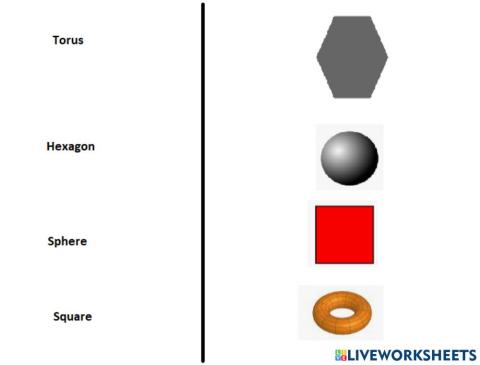 3D and 2D Basic shapes
