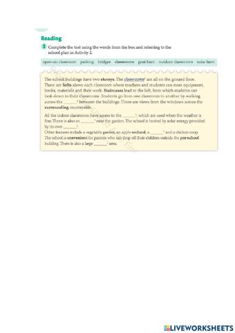 A new look at school design