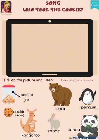 SONG Who took the cookie 