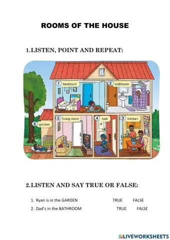 Listening: rooms of the house