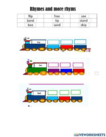 Rhyms & more rhyms