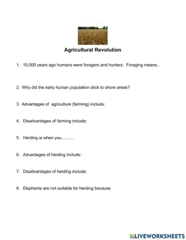 Agicultural Revolution