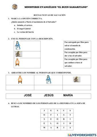 Buenas Nuevas de Salvación