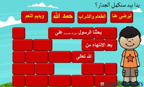 ان الله ليرضى عن العبد