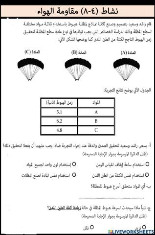 مقاومة الهواء