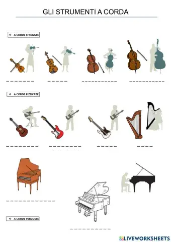 Gli strumenti a corda