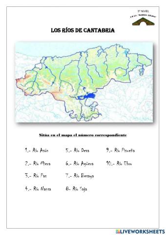Ríos de cantabria