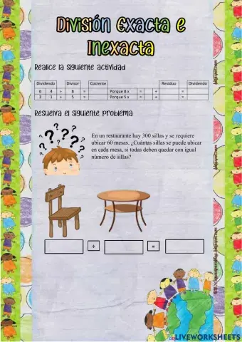 División Exacta e Inexacta