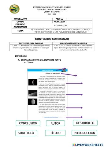Identificación de texto