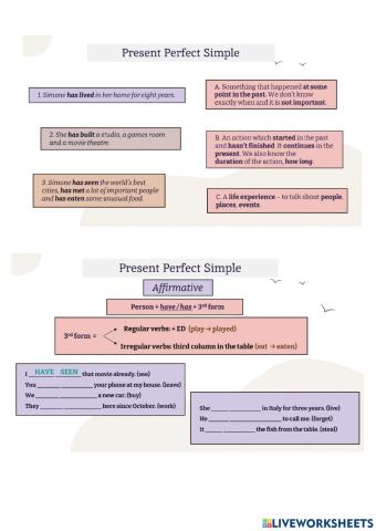KET 5 - Present Perfect Simple