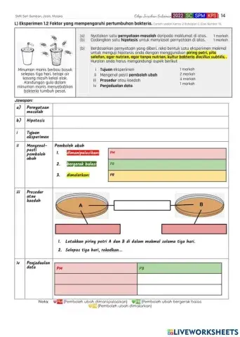 T5 B1 Eks 1.2 Esei KPS (Faktor Kehadiran nutrien))