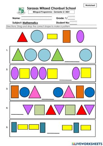 Pattern of Shapes
