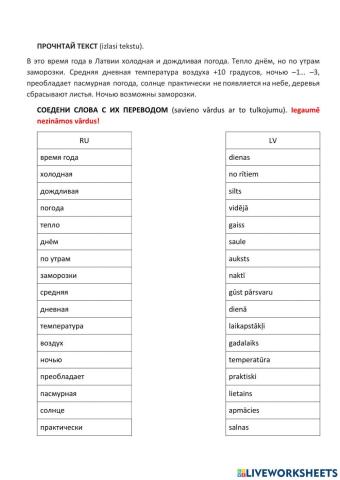 Прогноз погоды