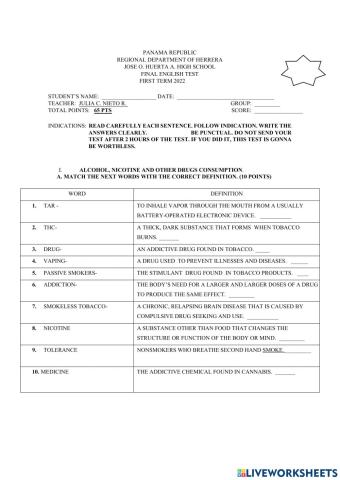 Legal and illegal drugs