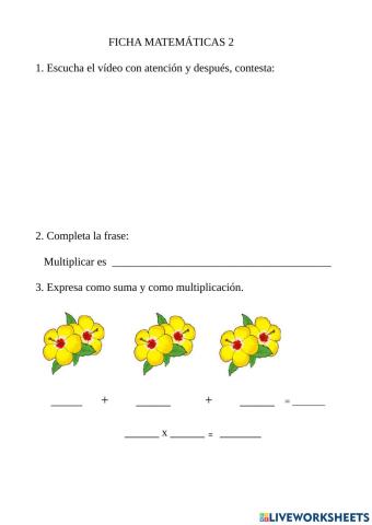 Ficha matemáticas