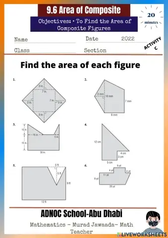 9.6 Area of Composite Activity A