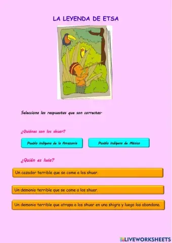 Leyenda ecuatoriana etsa