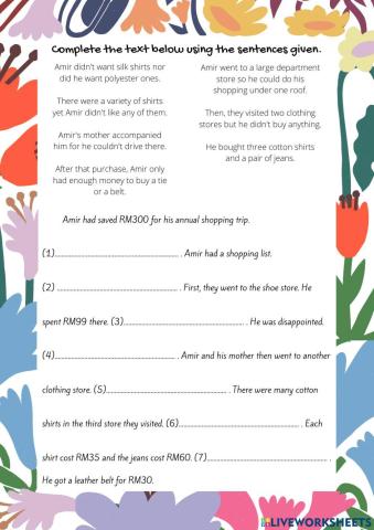 Coordinating Conjunctions