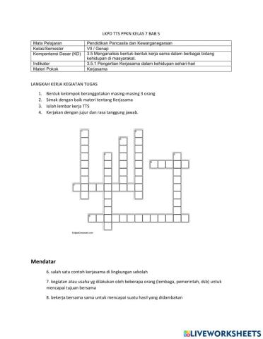 Tts ppkn kelas 7 bab 5