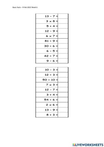 Math daily facts 9 Feb 2022