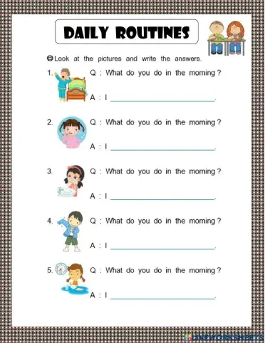 P2-Ex.14-Daily Routines