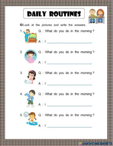 P2-Ex.14-Daily Routines