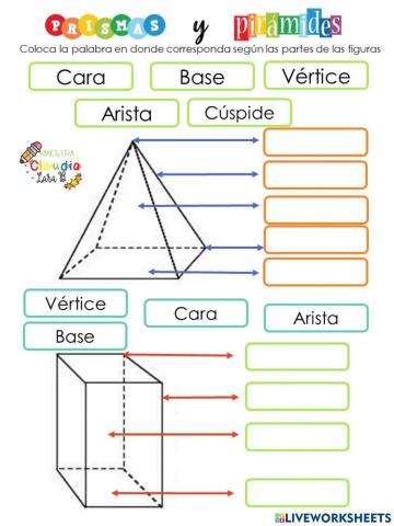 Prismas y pirámides
