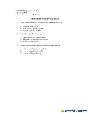 Pre extra listening 53