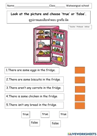 At the supermarket 2