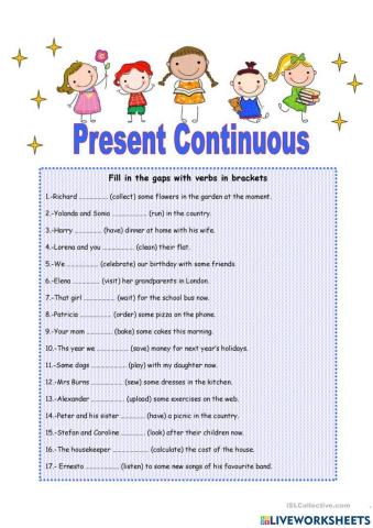 Present Continuous