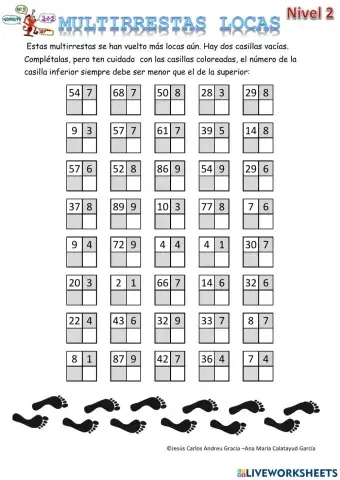 Multirrestas locas 2