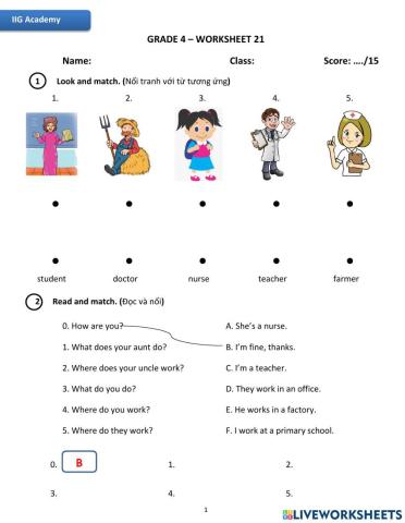 IIG-Grade 4-Worksheet 21