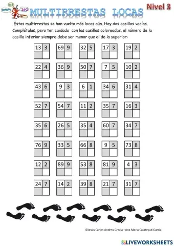 Multirrestas locas 3