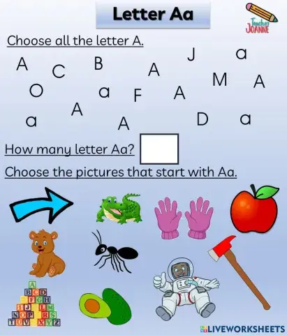 Letter Aa