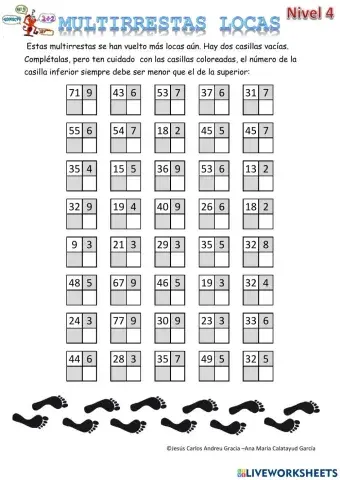 Multirrestas locas 4