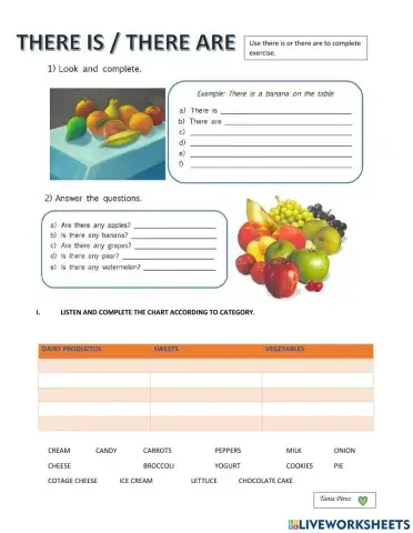 There is - there are