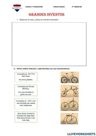 Grandes inventos: La bicicleta