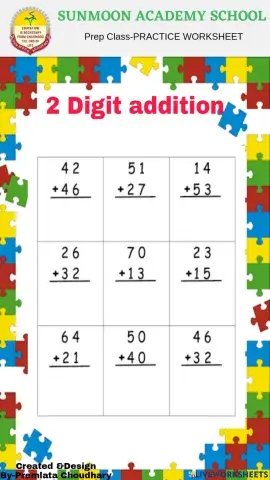 Simple 2 digit addition