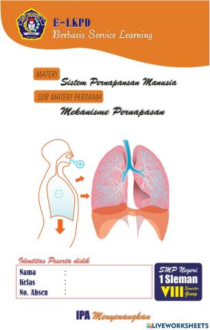 Lkpd 2 mekanisme, frekuensi pernapasan pada manusia