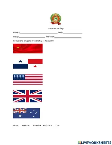 Countries and flags